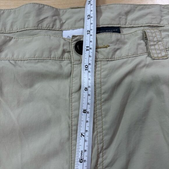 Columbia Men's Light Tan Cargo Shorts Omni Shade Sun Protection Outdoors 40 - Picture 5 of 9